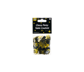 Goud Zwarte Tafelconfetti 20 Jaar 0,5cm